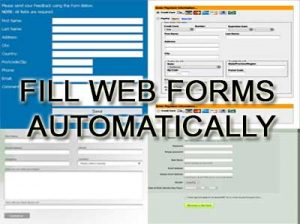 fill web forms automatically