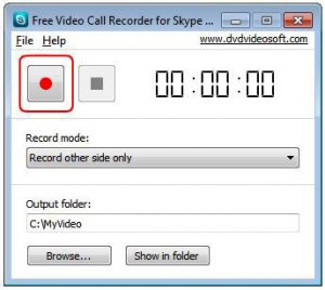 how to record video call from skype