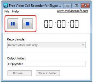 record skype